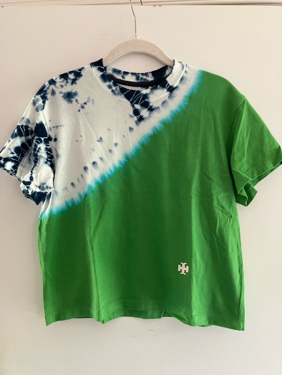 Tory Sport Tops - Tory Burch Sport Tie-Dye Crew Neck Tee